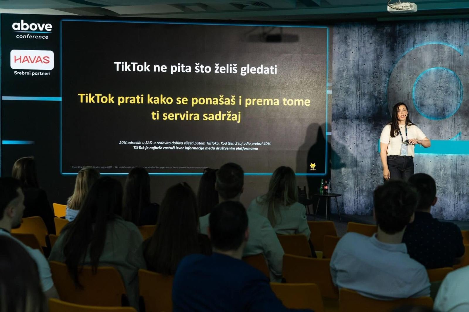Predavanje na konferenciji Above