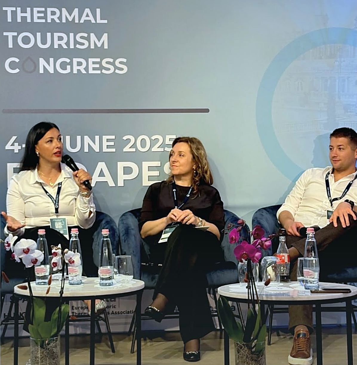 Dijana Domonkoš na panelu Thermal Tourism Congressa u Budimpešti